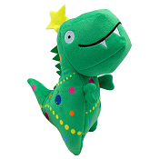 Huxley & Kent: Power Plush - Tree Rex Christmas Toy